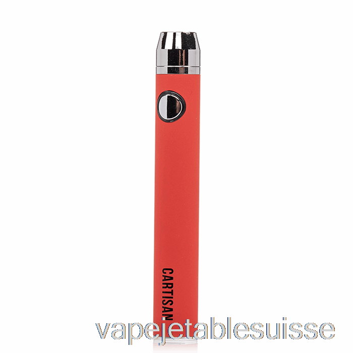 Vape Suisse Cartisan Bouton Vv 650 510 Batterie Rouge